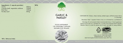 Garlic & Parsley - 120 Capsules