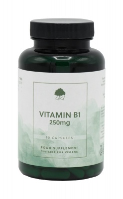 Vitamin B1 Thiamine HCl 250mg - 90 Vegan Capsules