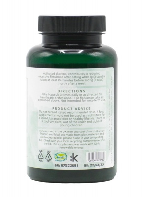 Activated Charcoal - 90 Capsules