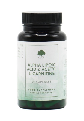 Alpha Lipoic Acid & Acetyl L-Carnitine  - 60 Vegan Capsules