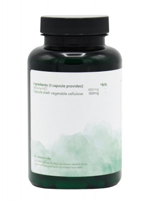 Betaine HCl - 120 Vegan Capsules