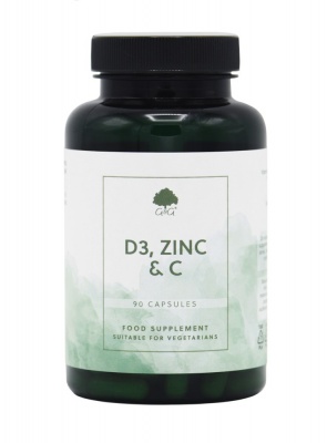 D3, Zinc & C - 90 Capsules