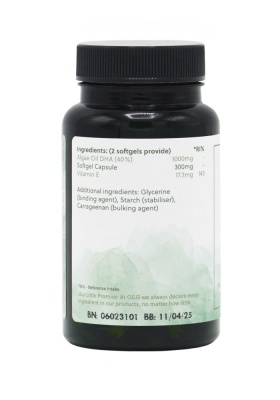 DHA Algae - 90 Vegan Softgels