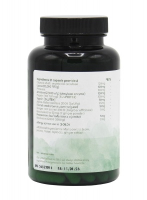 Digesta Zymes - 120 Vegan Capsules