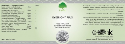 Eyebright Plus - 60 Capsules