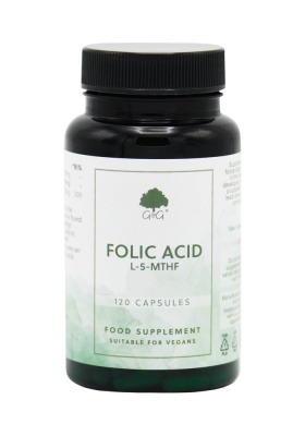 Folic Acid (5-MTHF) - 120 Vegan Capsules