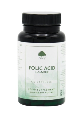 Folic Acid (L-5-MTHF) - 120 Vegan Capsules