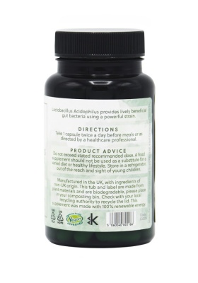 Lactobacillus Acidophilus - 60 Vegan Capsules