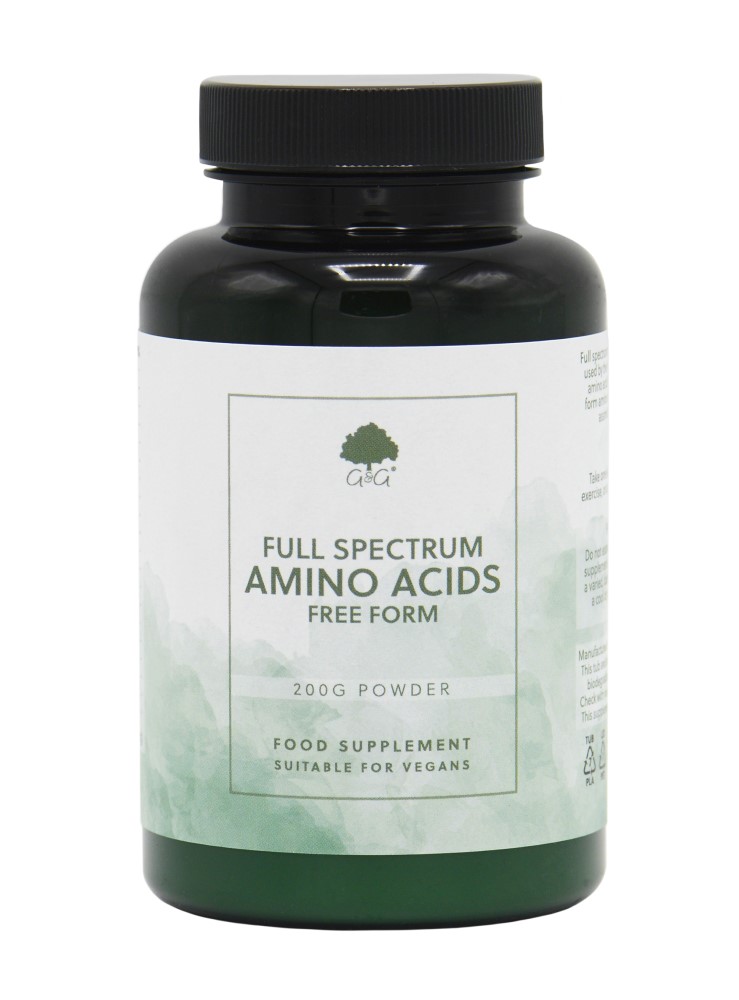 Full Spectrum Amino Acids - 200g Vegan Powder