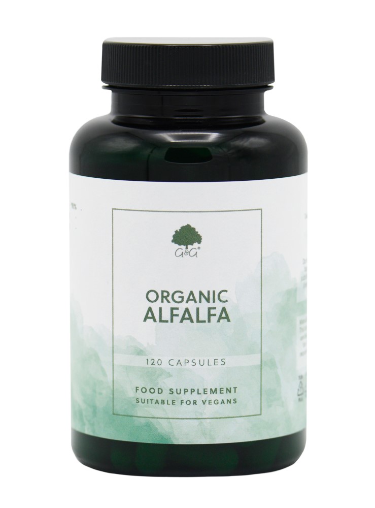 Organic Alfalfa - 120 Vegan Capsules