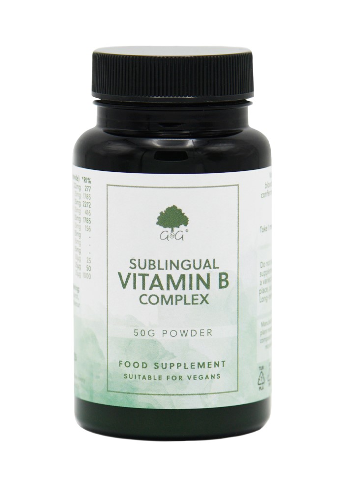 Sublingual Vitamin B Complex - 50g Powder