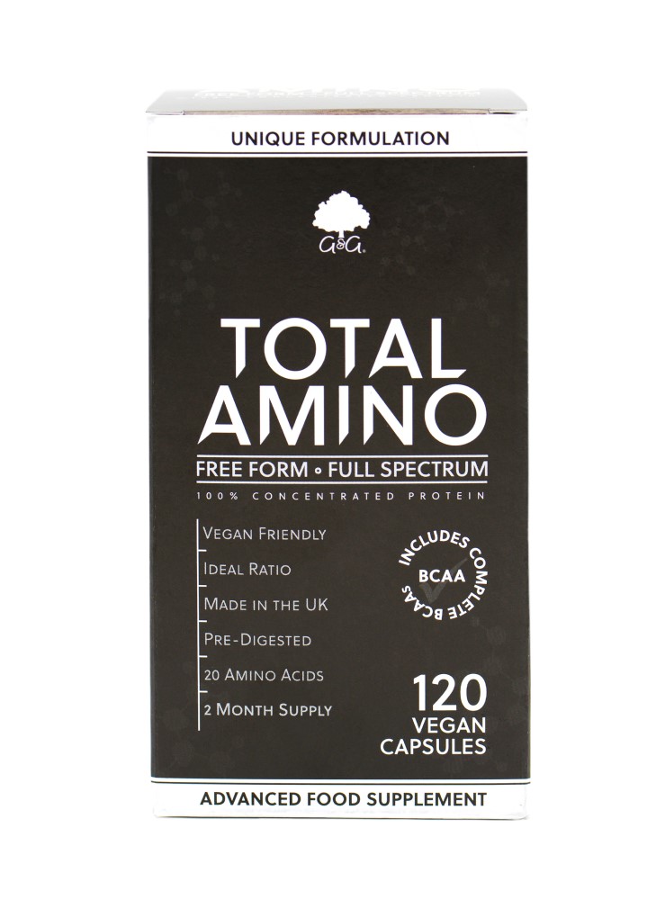 Total Amino - Full Spectrum Amino Acids - 120 Capsules