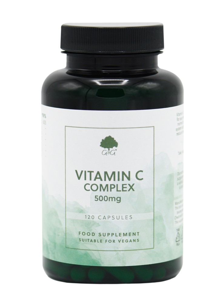 Vitamin C 500mg - 120 Vegan Capsules