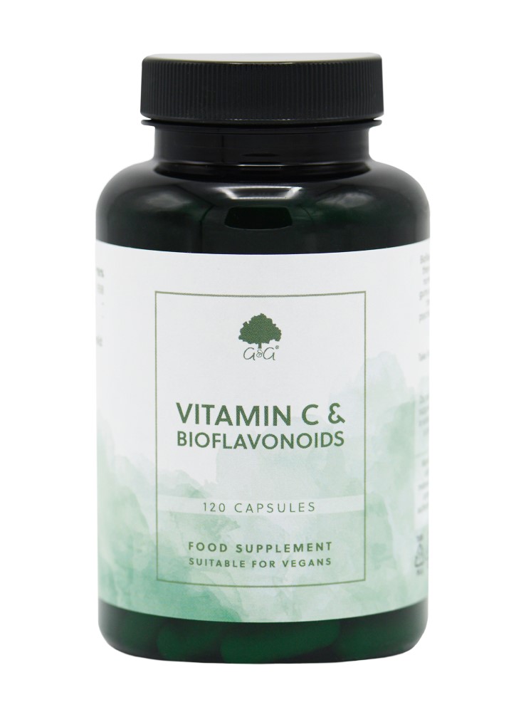 Vitamin C & Bioflavonoids - 120 Vegan Capsules