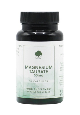 Magnesium (Taurate) 50mg - 60 Vegan Capsules