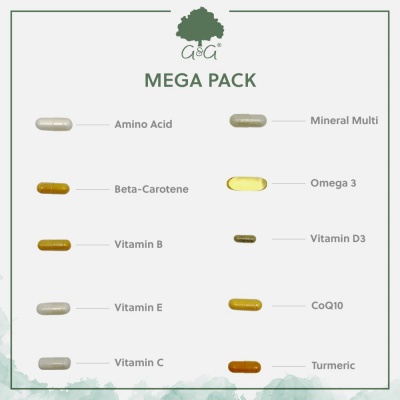 28 Day Mega Multivitamin Supplement Pack