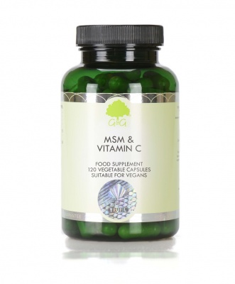 MSM with Vitamin C - 120 Vegan Capsules