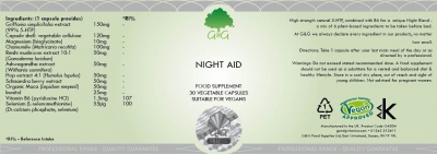 Night Aid - 30 Capsules