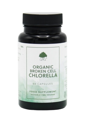 Organic Cracked Cell Chlorella - 60 Capsules