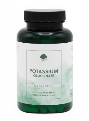 Potassium Gluconate  - 120 Vegan Capsules