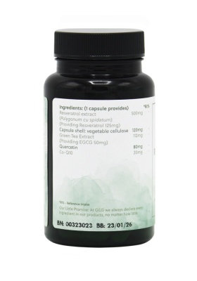 Resveratrol Complex - 60 Vegan Capsules