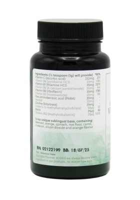 Sublingual Vitamin B Complex - 50g Powder