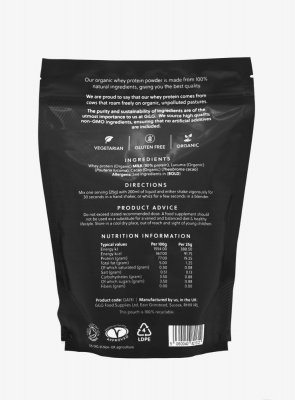 Total Whey - Organic Protein Powder - 500g Chocolate