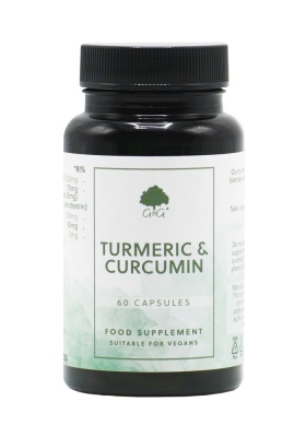 Turmeric & Curcumin - 60  Vegan Capsules