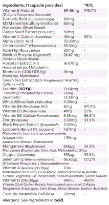 Vibrant Glow: Advanced Beauty Supplement - 90 Capsules
