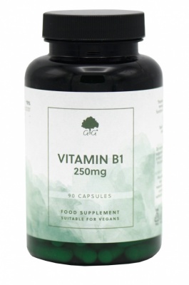 Vitamin B1 Thiamine HCl 250mg - 90 Vegan Capsules