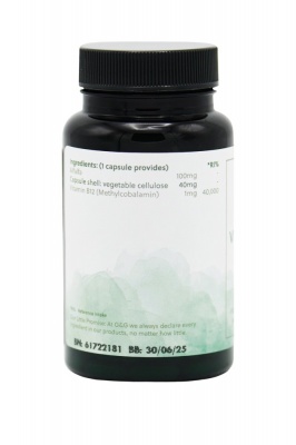 Vitamin B12 1000mcg - 120 Vegan Capsules