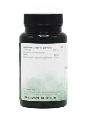 Vitamin B5 Pantothenic Acid 100mg - 120 Capsules