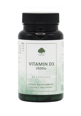 Vitamin D3 2500IU - 90 Vegan Capsules
