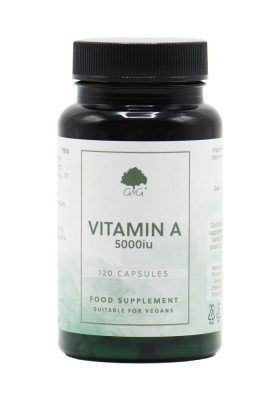 Vitamin A (retinol) 5000iu - 120 Vegan Capsules