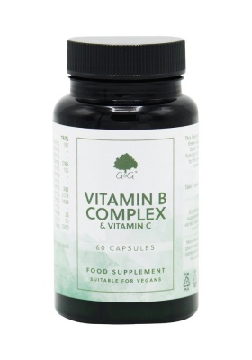 Vitamin B Complex & Vitamin C - 60 Vegan Capsules