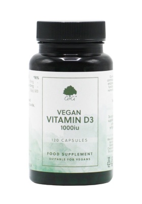 Vitamin D3 1000iu - 120 Vegan Capsules