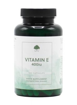 Natural Vitamin E 400iu - 120 Capsules