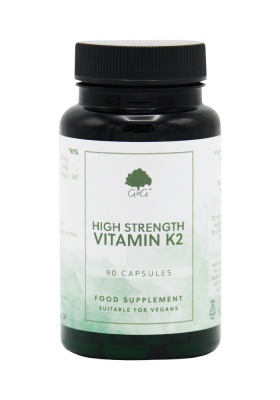 High Strength Vitamin K2 200µg - 90 Vegan Capsules