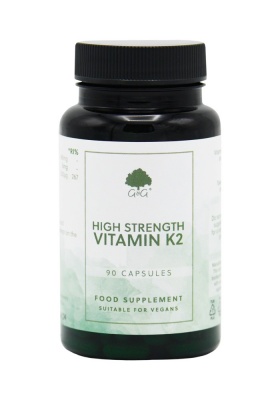 High Strength Vitamin K2 200mcg - 90 Vegan Capsules